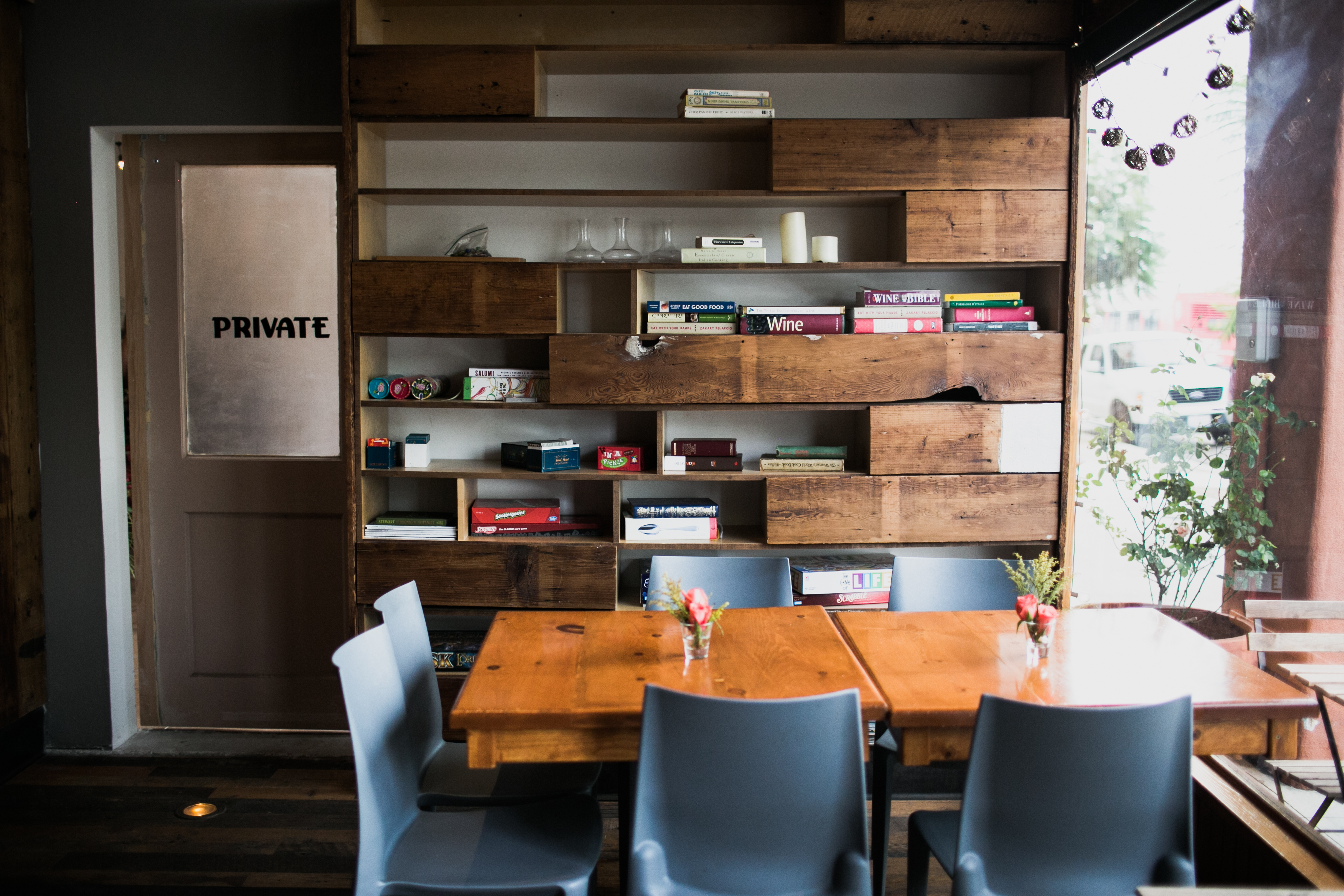 Sidebar Entrance from Wine Bar